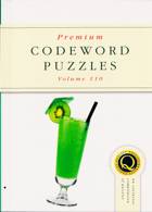 Premium Codeword Puzzles Magazine Issue NO 110