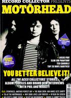 Record Collect Pres Motorhead Magazine Issue NO 1 