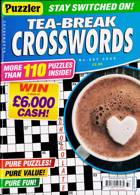 Puzzler Tea Break Crosswords Magazine Issue NO 337