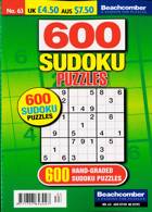 600 Sudoku Puzzles Magazine Issue NO 63