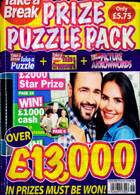 Tab Prize Puzzle Pack Magazine Issue NO 56