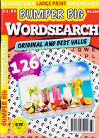 Bumper Big Wordsearch Magazine Issue NO 260