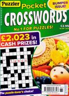 Puzzler Pocket Crosswords Magazine Issue NO 481