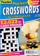 Puzzler Pocket Crosswords Magazine Issue NO 482
