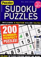 Puzzler Sudoku Puzzles Magazine Issue NO 240