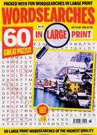 Wordsearches In Large Print Magazine Issue NO 65