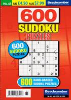 600 Sudoku Puzzles Magazine Issue NO 65