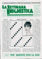 La Settimana Enigmistica Magazine Issue NO 4781