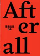 Afterall Magazine Issue 54