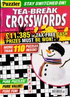 Puzzler Tea Break Crosswords Magazine Issue NO 340