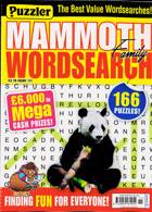 Puzz Mammoth Fam Wordsearch Magazine Issue NO 111