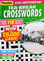 Puzzler Tea Break Crosswords Magazine Issue NO 341