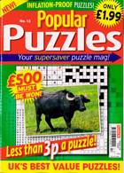 Popular Puzzles Magazine Issue NO 13