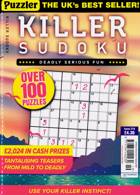Puzzler Killer Sudoku Magazine Issue NO 219