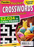 Puzzler Pocket Crosswords Magazine Issue NO 487