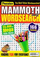 Puzz Mammoth Fam Wordsearch Magazine Issue NO 112