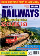 Todays Railways Europe Magazine Issue MAR 24
