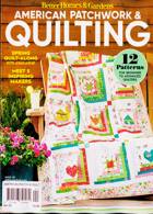 American Patchwork Quilting Magazine Issue APR 24