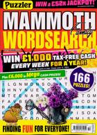 Puzz Mammoth Fam Wordsearch Magazine Issue NO 114