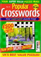 Popular Crosswords Magazine Issue NO 14