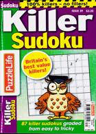 Puzzlelife Killer Sudoku Magazine Issue NO 39