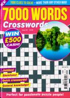 7000 Word Crosswords Magazine Issue NO 34