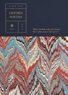 Oxford Poetry Magazine Issue Issue 99