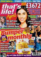 Thats Life Monthly Magazine Issue APR 25