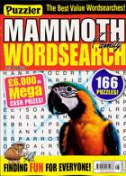 Puzz Mammoth Fam Wordsearch Magazine Issue NO 128