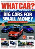 What Car Magazine Issue AUG 25