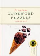 Premium Codeword Puzzles Magazine Issue NO 136
