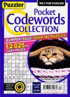 Puzzler Q Pock Codewords C Magazine Issue NO 220