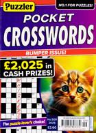Puzzler Pocket Crosswords Magazine Issue NO 509