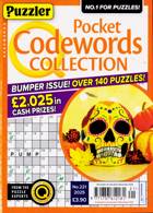 Puzzler Q Pock Codewords C Magazine Issue NO 221