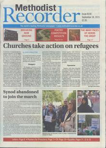Methodist Recorder Magazine  Order Online