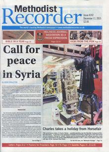 Methodist Recorder Magazine  Order Online
