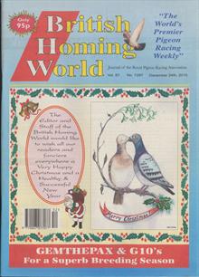 British Homing World Magazine  Order Online