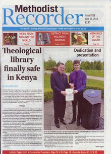 Methodist Recorder Magazine  Order Online