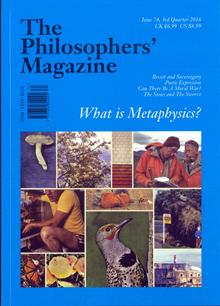 The Philosophers Magazine  Order Online