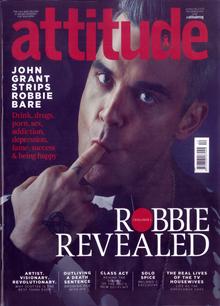 Attitude 277 Robbie Williams Face Cover Magazine Issue 277-Face