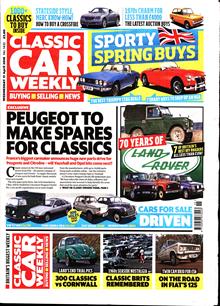 Classic Car Weekly Magazine  Order Online