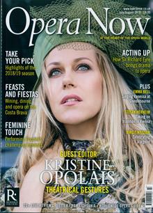 Opera Now Magazine  Order Online