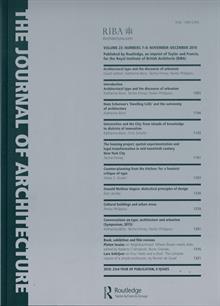 Journal Of Architecture Magazine  Order Online