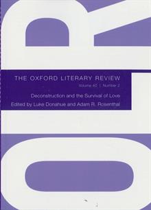 Oxford Literary Review Magazine  Order Online