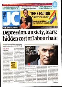 Jewish Chronicle Magazine  Order Online
