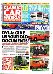 Classic Car Weekly Magazine  Order Online