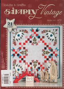 Simply Vintage Quilts Crafts Magazine  Order Online