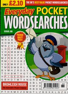 Everyday Pocket Wordsearch Magazine  Order Online