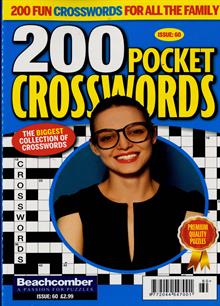 200 Pocket Crosswords Magazine  Order Online