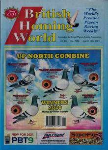 British Homing World Magazine  Order Online